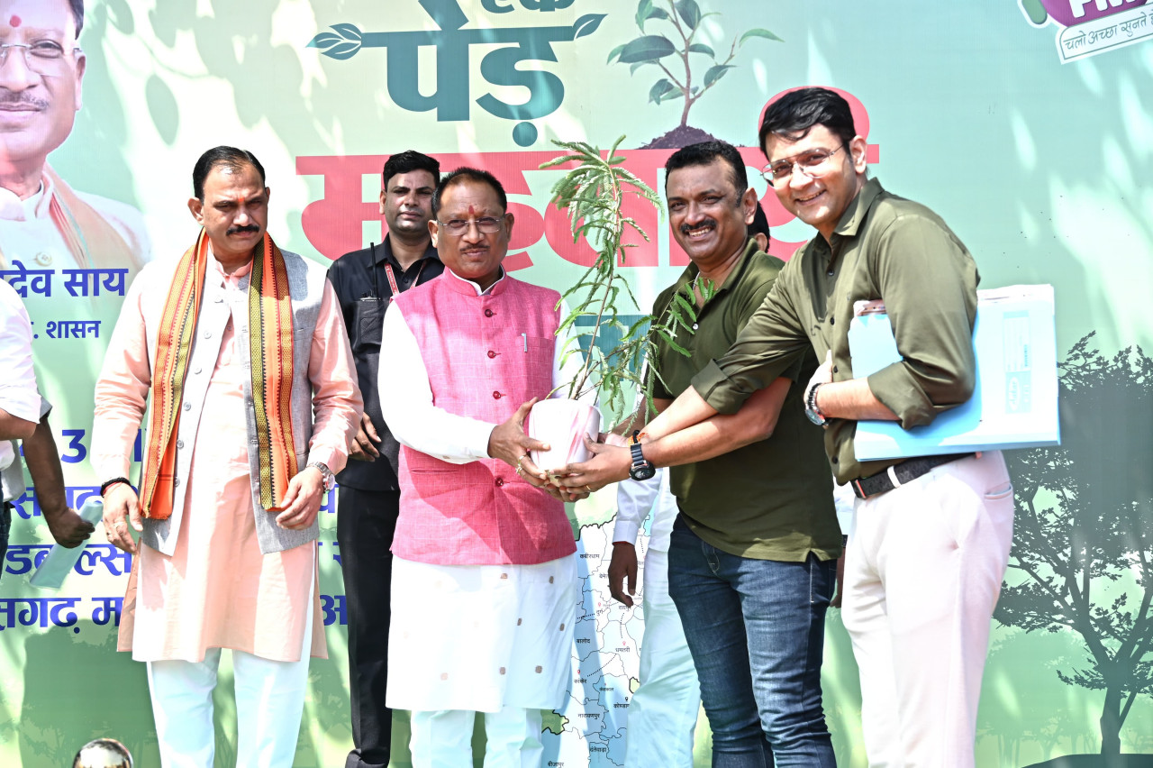 रायपुर: ‘एक पेड़ महतारी के नाम’ अभियान की हुई शुरुआत