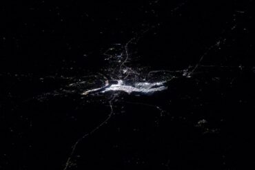 अंतरिक्ष से महाकुंभ मेले का अद्भुत नजारा देखने को मिला, आईएसएस से खींची गई तस्वीरें