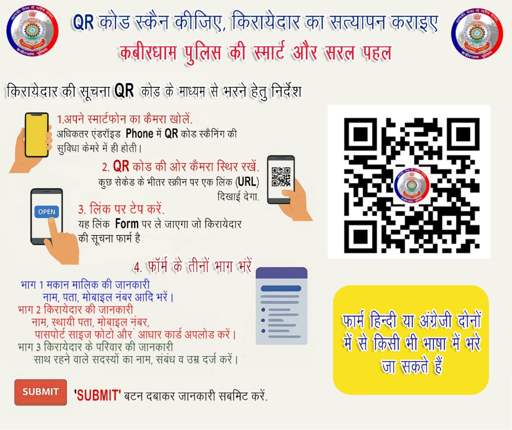 STF का ऑपरेशन क्लीन कबीरधाम: अवैध निवासियों पर पुलिस का बड़ा शिकंजा, फर्जी दस्तावेज़ों पर रह रहे संदिग्धों की धरपकड़, नौ आरोपी नामजद, दो प्रकरण दर्ज