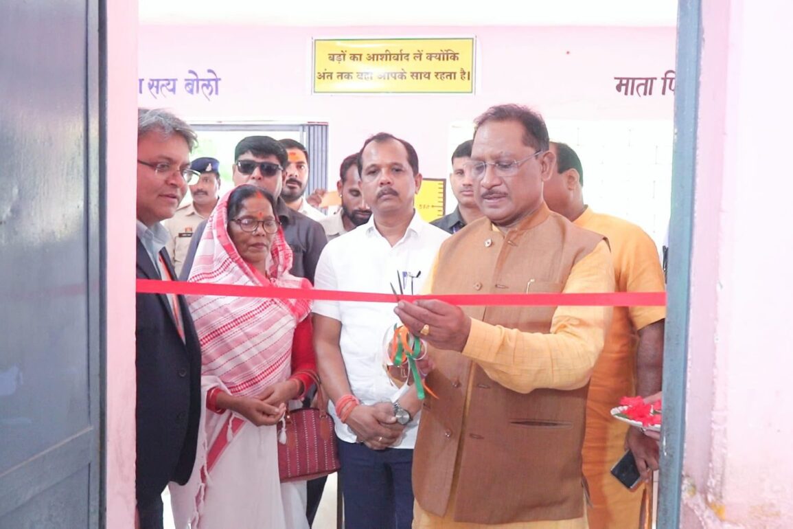 मुख्यमंत्री विष्णु देव साय ने तपकरा तहसील कार्यालय का किया शुभारंभ, तपकरा को नगर पंचायत बनाने और फरसाबहार में विश्राम गृह निर्माण की घोषणा