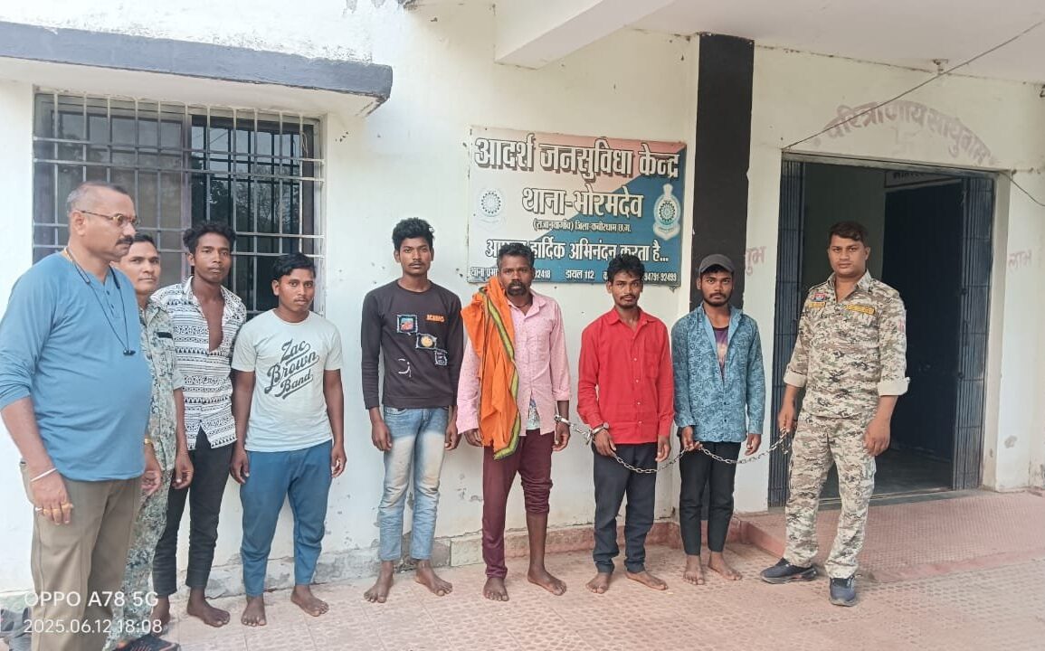 पशु क्रूरता मामले में छह आरोपी गिरफ्तार, चार बछड़े मुक्त