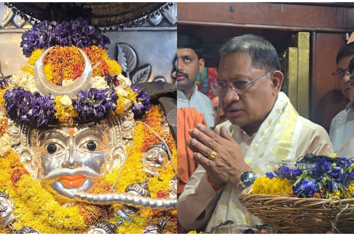 'काशी के कोतवाल' श्री काल भैरव जी के दरबार में मुख्यमंत्री विष्णु देव साय ने की पूजा-अर्चना