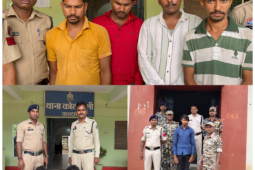 पुलिस की बड़ी कार्रवाई: नाबालिग बालिका के अपहरण व शारीरिक शोषण का आरोपी मध्यप्रदेश से गिरफ्तार, तीन आरोपियों से अवैध शराब जप्त और दो सक्रिय बदमाश भी चढ़े हत्थे