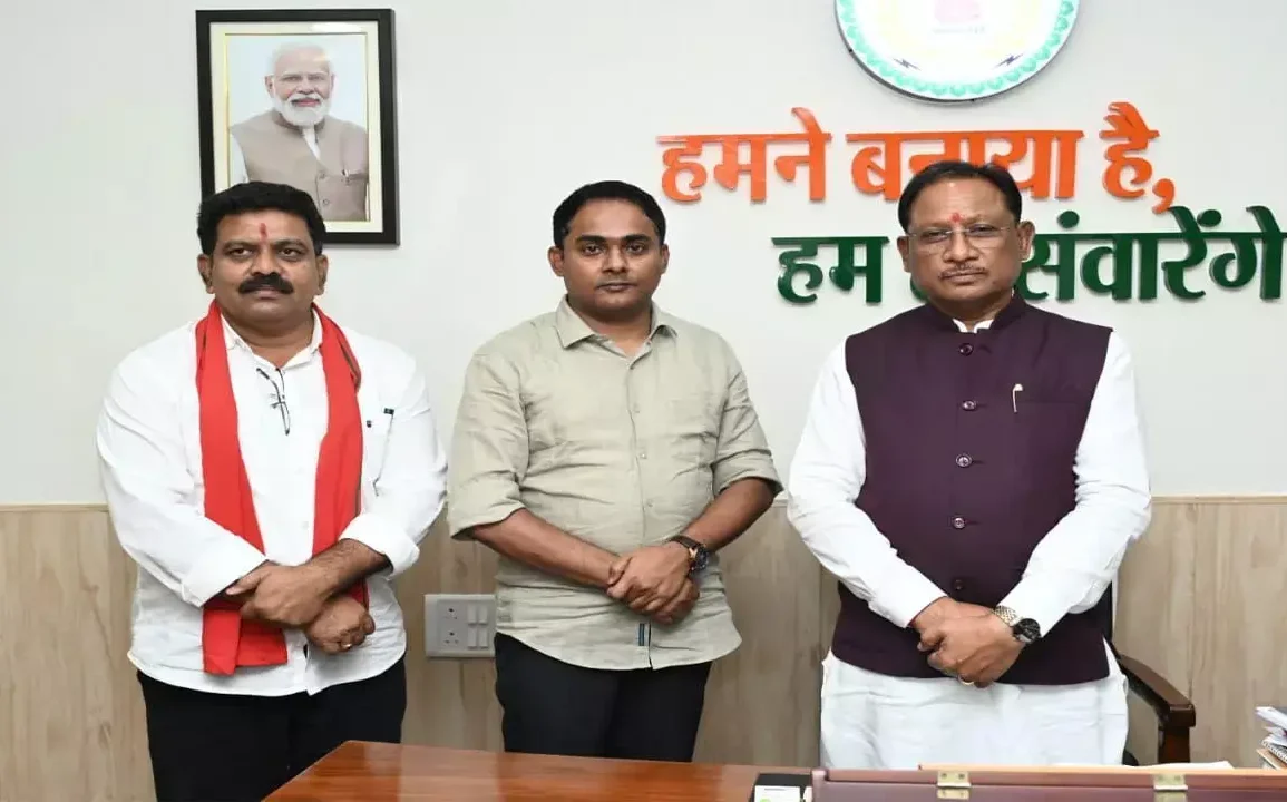 नन गिरफ्तारी मामला गरमाया: केरल भाजपा महासचिव अनूप एंटोनी ने रायपुर में मुख्यमंत्री और गृहमंत्री से की मुलाकात