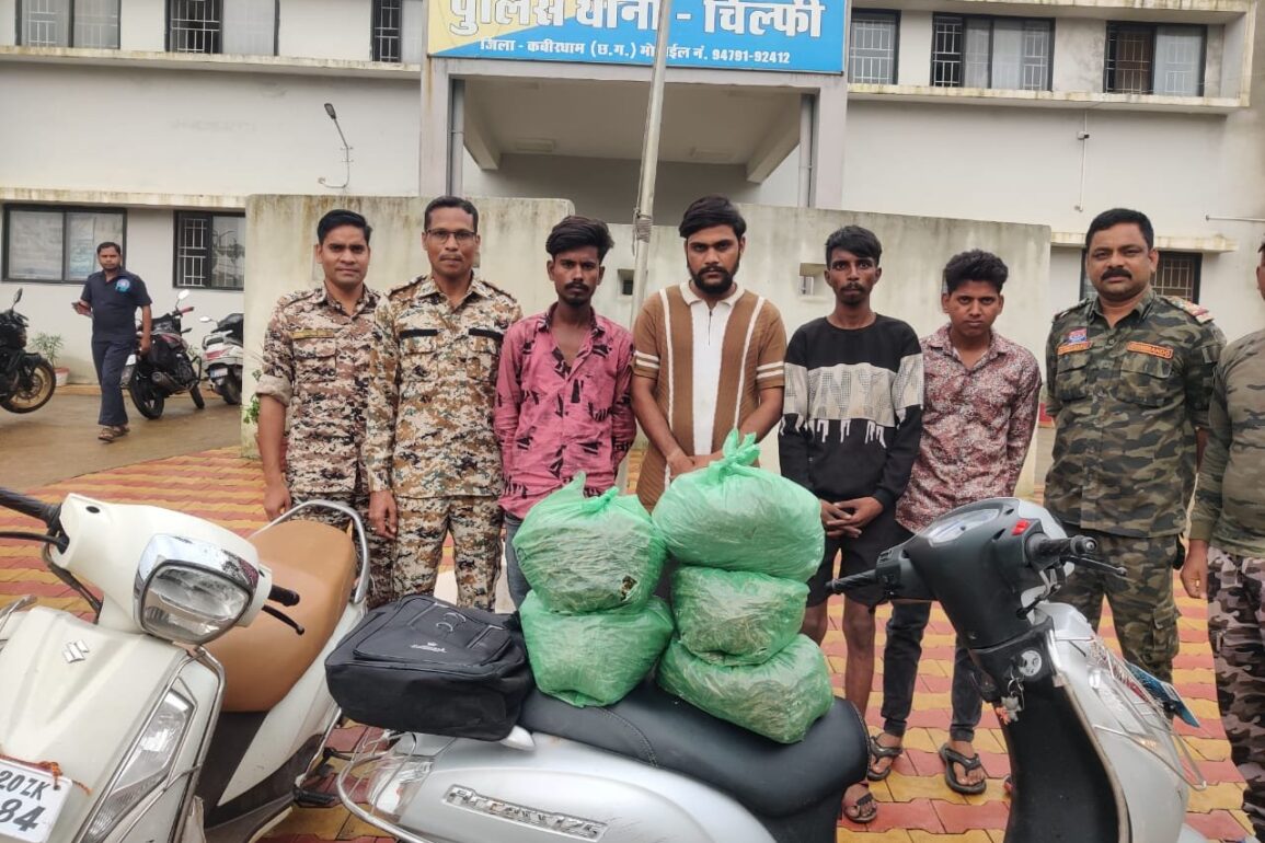 पुलिस की बड़ी कार्रवाई: 10 किलो गांजा जब्त, अंतरराज्यीय तस्कर गिरफ्तार