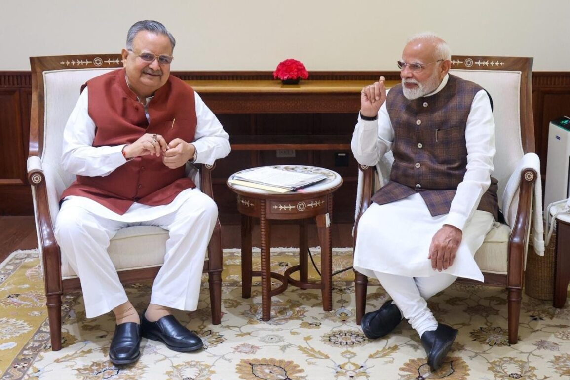 कैबिनेट विस्तार से पहले दिल्ली पहुंचे विधानसभा अध्यक्ष डॉ. रमन सिंह, प्रधानमंत्री मोदी से की मुलाकात