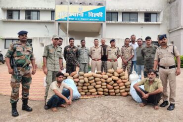 पुलिस का बड़ा प्रहार : 2 क्विंटल गांजा बरामद, दो तस्कर गिरफ्तार, 70 लाख की जप्ती