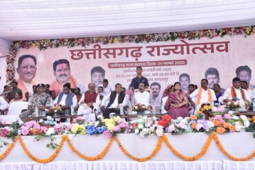 उप मुख्यमंत्री अरुण साव ने राज्योत्सव का किया शुभारंभ, विभागीय स्टॉलों का भी किया अवलोकन