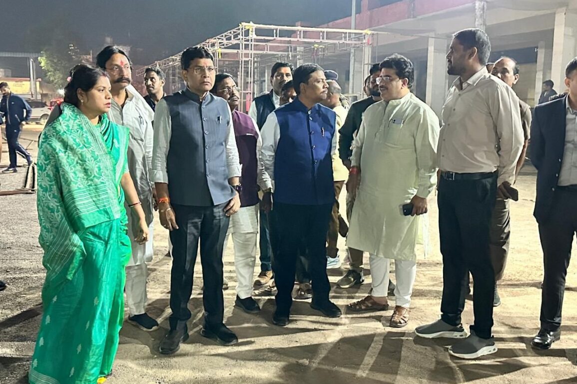 केंद्रीय कृषि मंत्री के प्रस्तावित कार्यक्रम की तैयारियों का वन मंत्री ने किया अवलोकन