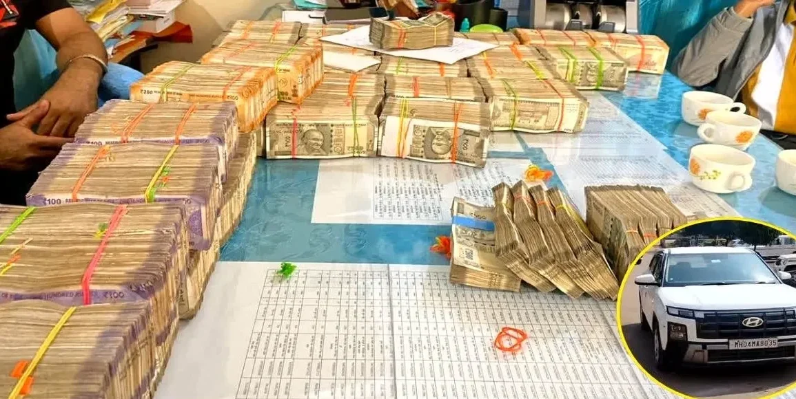 3 करोड़ की नकदी जब्त: गुप्त चैंबर वाली क्रेटा कार ने बढ़ाई पुलिस की सिरदर्दी, रकम के असल मालिक का अब तक सुराग नहीं