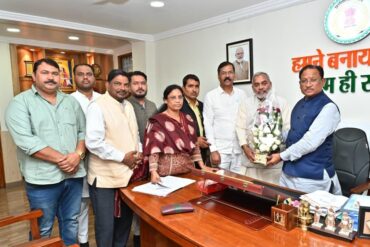 मुख्यमंत्री विष्णु देव साय से जिला साहू संघ के प्रतिनिधिमंडल की सौजन्य मुलाकात