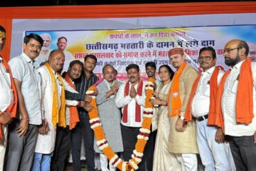 कवर्धा में उपमुख्यमंत्री विजय शर्मा का भव्य नागरिक अभिनंदन, नक्सलवाद समाप्ति को बताया ऐतिहासिक उपलब्धि